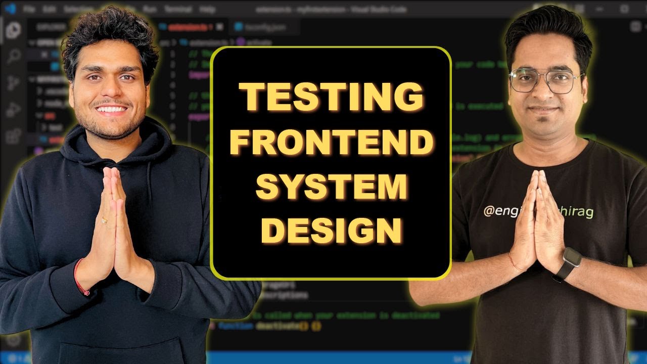 Testing for frontend developer ft. @akshaymarch7  | Namaste Frontend System Design