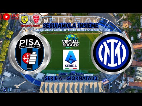 PISA - INTER 🔴 + DIRETTA GOL | JUVE STABIA - MONZA | SERIE A GIORNATA 13 I 30-11-2025 Ore 15:00