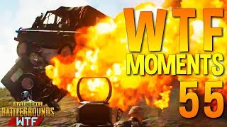 PUBG WTF Funny Moments Highlights Ep 55 (playerunknown's battlegrounds Plays)
