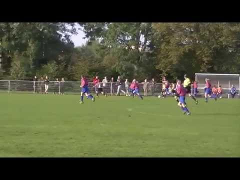 Alphense Boys E-Top Alkmania D1 doelpunt Sem 3-0