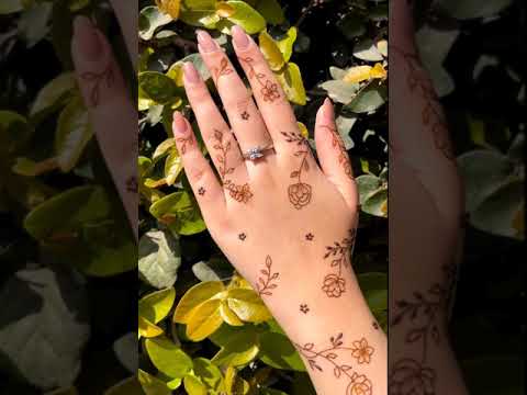 Latest Mehndi designs 2023 #mehndi #henna #youtubeshorts #reels #ytshorts #foryou #tiktok #india
