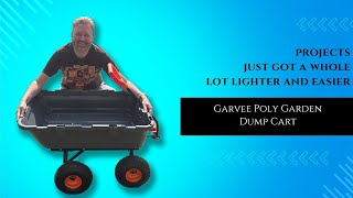 Stop Struggling in the Yard: Garvee Poly Dump Cart Review You Need to See