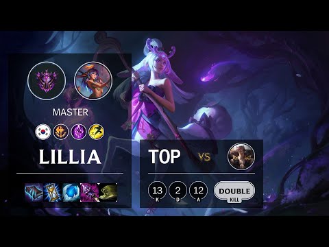 Lillia Top vs Sett - KR Master Patch 10.15