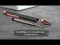 Online Ballpoint pen Soft Metal Medium (M), Pink/White