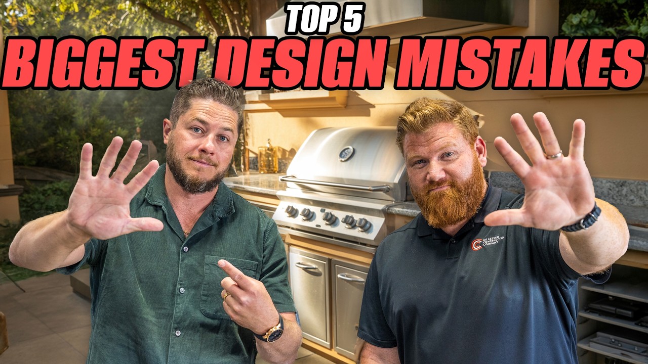Top 5 Outdoor Kitchen Mistakes You’ll Regret (And How to Avoid Them)