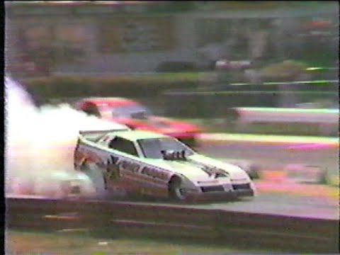 Ed McCulloch vs Gary Burgin 1983 NHRA INDY U.S. Nationals Funny Car Qualifying Round 1