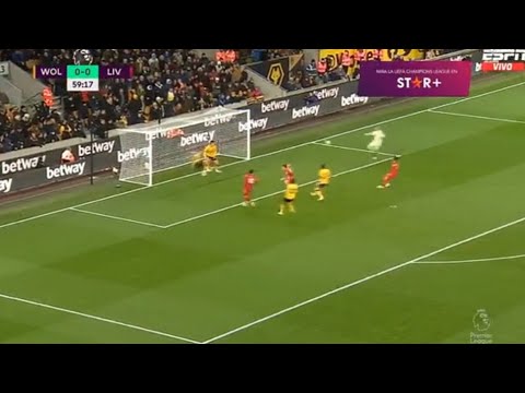 Diogo Jota Goal Miss Vs Wolves | Wolves Vs Liverpool |