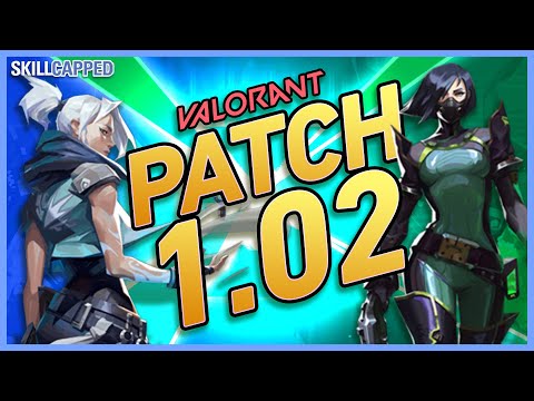 VIPER CHANGES, SMOKE NERFS, MAP CHANGES! - Valorant Patch 1.02 EXPLAINED