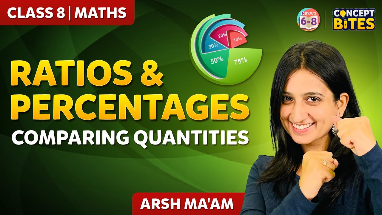 Ratios and Percentages | Class 7 Class 8 | BYJU'S