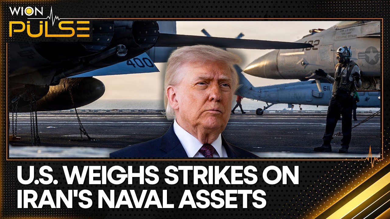 Trump Authorises US Navy to Target Iranian Fast Boats in Hormuz | WION Pulse
