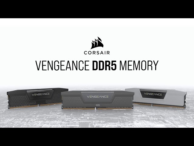 Corsair Vengeance DDR5 6000 MHz 32 GB 2x16 GB CL36 AMD ottimizzata video