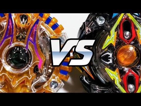 Acid Anubis .Y.O vs Zillion Zeus .I.W [Beyblade Burst] - ベイブレードバースト