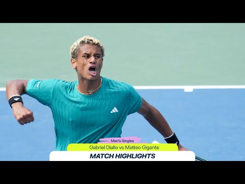 DIALLO VS GIGANTE | NATIONAL BANK OPEN - TORONTO | ROUND 2