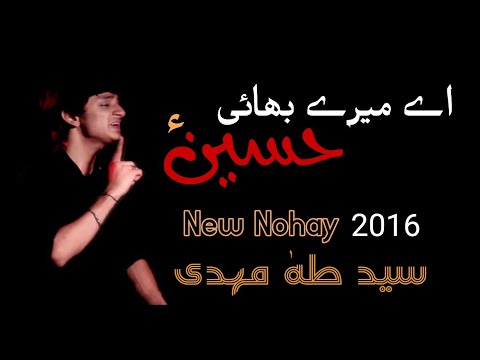 Bibi Zainab Noha - Aye Mere Bhai Hussain (a.s) - Taha Mehdi Nohay 2016
