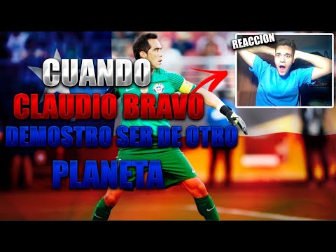 CLAUDIO BRAVO 🔥😱 | SPANISH REACTS TO WHEN CLAUDIO BRAVO PROVES HE'S FROM ANOTHER PLANET 🔥 *incred...