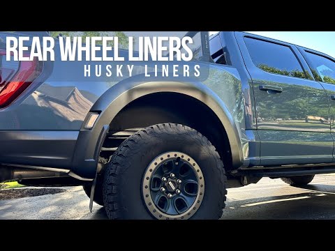 Rear wheel liners...the project we SHOULDN'T have to do on these trucks! #fordraptor #husky