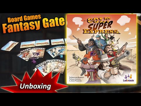 Unboxing | Colt Super Express (2020) | Boardgame - Brettspiel