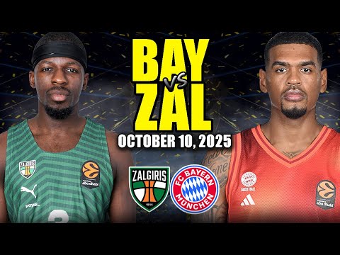 Bayern Munich vs Zalgiris Full Game Highlights - October 10, 2025 | EuroLeague 2025