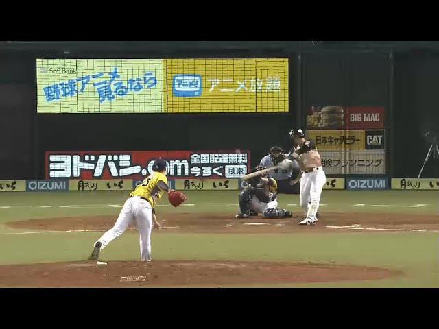 【9回表】ファイターズ・石川慎 土壇場で価値ある同点打!! 2015/7/25 L-F