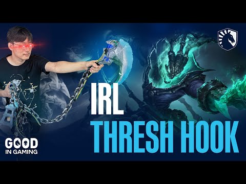 Can CoreJJ play with an IRL Thresh Hook?!