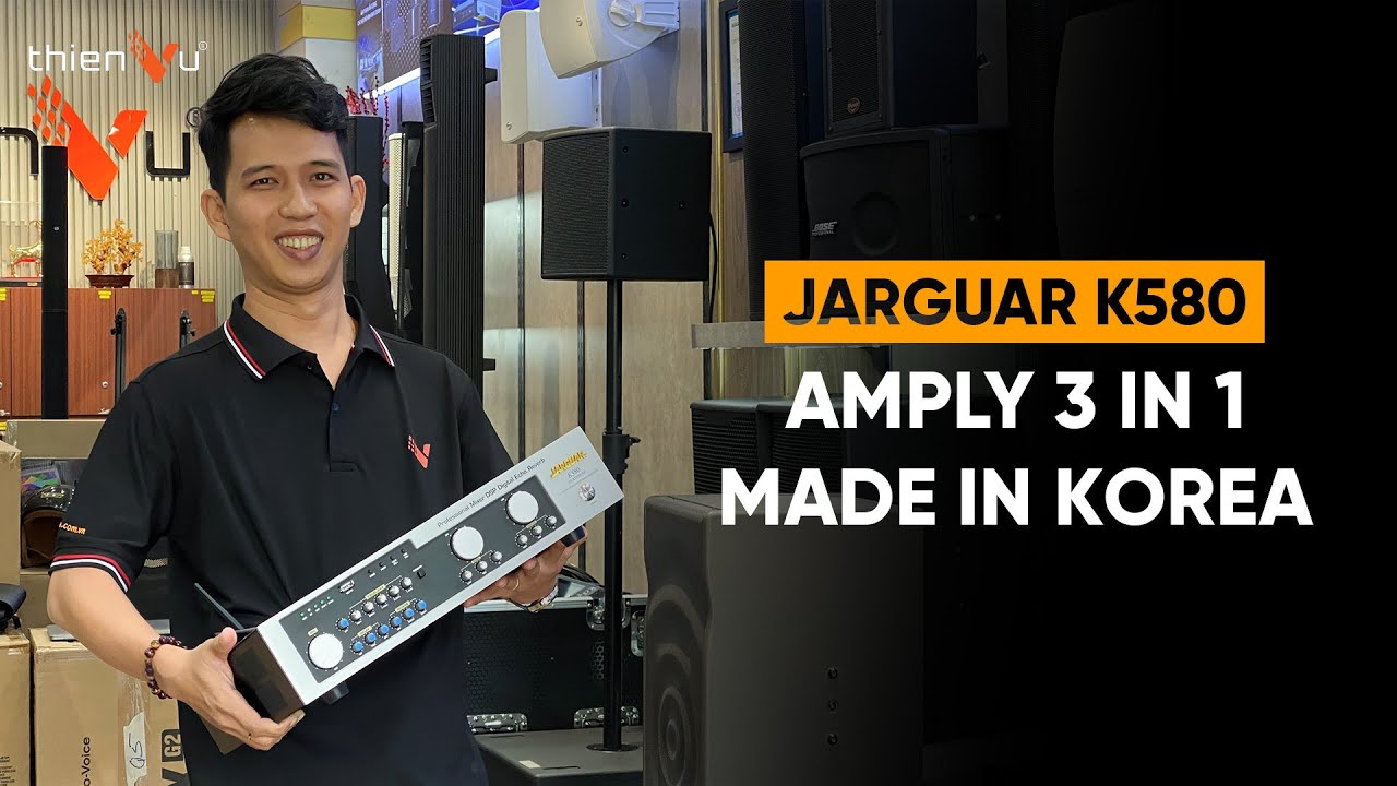 video Amply Tích Hợp 3 In 1 Jarguar K580 Platinum 0