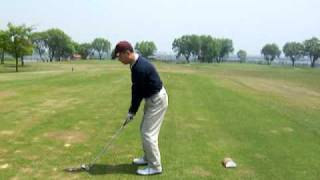 preview picture of video '121 Shanghai WEST Golf Club No.16 138Y Par3 7I ON!!'