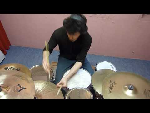 Fast and stupid drums exercice / Thomas O'Brien drums