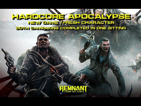 HARDCORE APOCALYPSE: Both campaigns completed in one sitting with a brand new fresh character!!