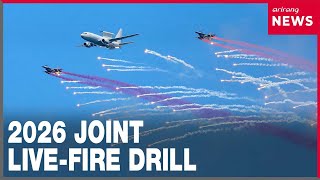 South Korea holds first joint live-fire military drill under Lee administration