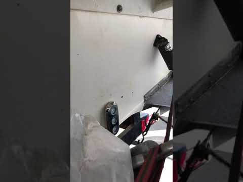 Installation of the underwater LED lights