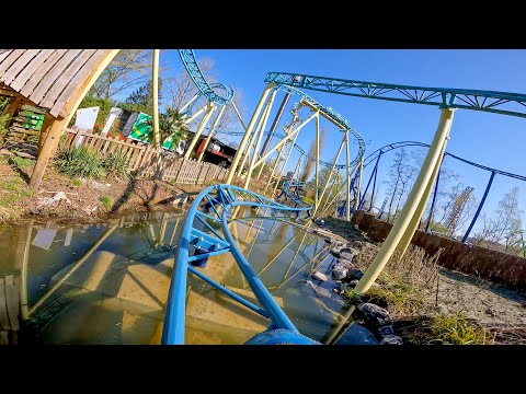 MECALODON - First On-ride video (POV) - Walibi Belgium