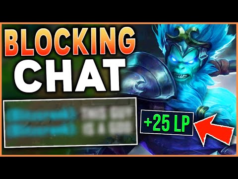 *PLAY BETTER INSTANTLY!* NO CHAT = FREE WINS (RANK 1 WUKONG) - League of Legends