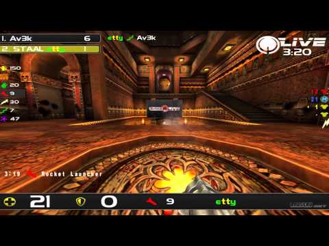 Av3k vs etty - DreamHack Winter 2013 Group C Round 2 (Quake Live VOD)