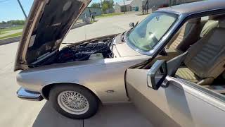 52k-Mile 1992 Jaguar XJS 2+2 V12 Coupe Engine Bay & Interior