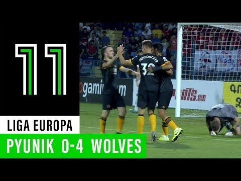 Liga Europa: Pyunik 0 - 4 Wolverhampton
