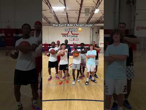 THE BEST AAU BASKETBALL TEAM EVER CREATED 😳