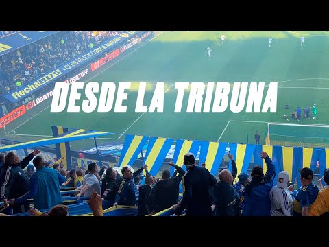 BOCA vs RACING en LA BOMBONERA - DESDE LA 12
