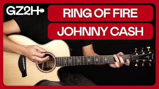 Ring Of Fire Guitar Tutorial Johnny Cash |Easy Chords + Strumming|
