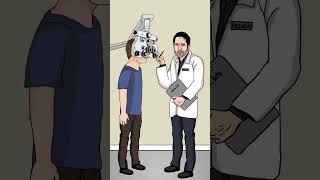 Trent Reznor as an optometrist. #trentreznor #animation #showbits #musicparody #nineinchnails