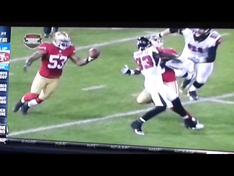 Navarro Bowman pick six interception