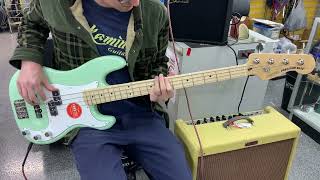 Video thumbnail for Squier PJ Bass by East Coast Music Exchange