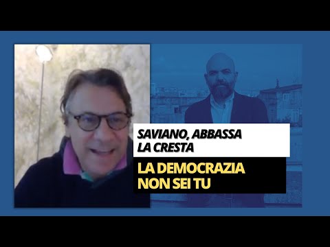 Saviano, abbassa la cresta: la democrazia non sei tu - Zuppa di Porro 16 nov 2022