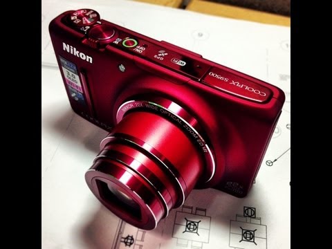 Nikon Coolpix S9500 Unboxing & Wi-fi setup