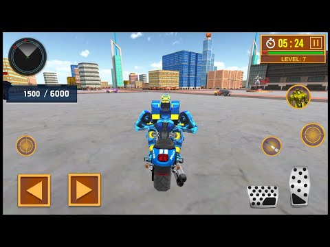 Tank Robot Car Games - Multi Robot Transformation - Android Gameplay #3