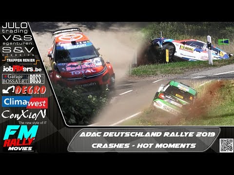 ADAC Deutschland rallye 2019 | CRASHES - HOT MOMENTS | FM rallymovies[HD]
