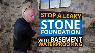 How to Stop a Leaky Stone Foundation - Basement Waterproofing