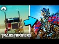 The BEST Optimus Prime Transformations Transformers Paramount Movies