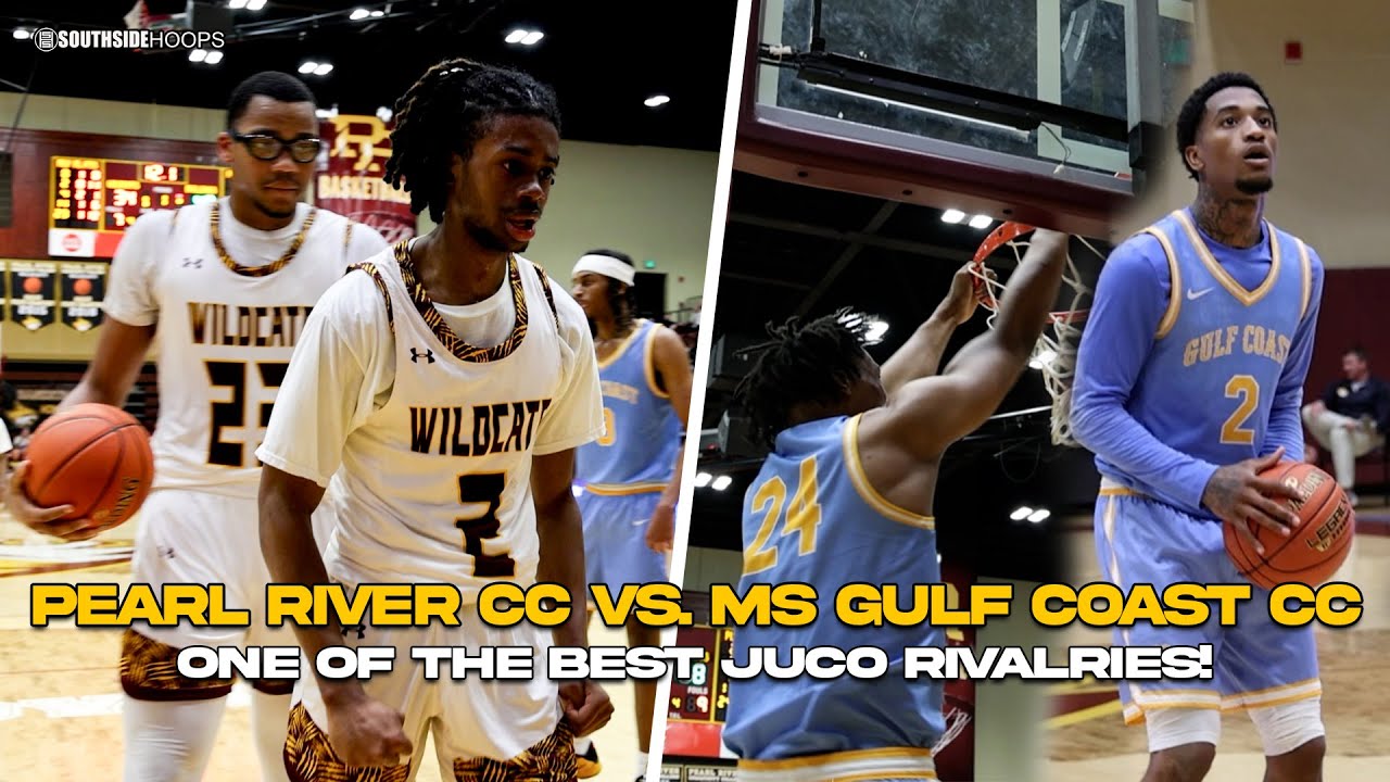 One of the top JUCO Rivalries! Pearl River CC vs. Mississippi Gulf Coast CC Full Game Highlights