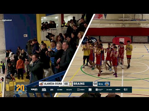 Highlights Alameda de Osuna vs Brains. Eliminatoria Copa Colegial Madrid 2026