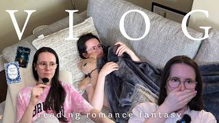 Romance Fantasy READING VLOG with lots of Yapping - Between Tides & Thunder and The Silversmith